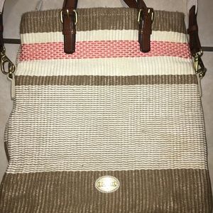 Fossil large crossbody purse